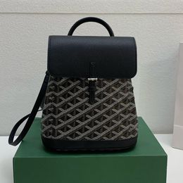 Mini Designer Backpack for Woman Black Genuine Leather Backpack Coach Backpack Student Book Bag High Quality Flip Shoulder Bag