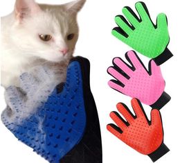 Cat Grooming Glove Pet Hair Deshedding Brush Dog Hairs Removal Cleaning Massage Comb Gloves1454483