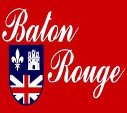 USA iana Baton Rouge city Flag 3ft x 5ft Polyester Banner Flying 150* 90cm Custom flag outdoor8936227