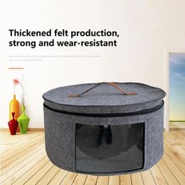 Storage Bags Lightweight Hat Box Thickened Wear-Resistant Sundries Dirty Clothes Bucket Space-saving Basket For Home