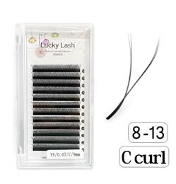 False Eyelashes Lucky Lash Y Shape Premade Fans Eyelash Extensions For Salon Individual C Curl 2D YY Lashes1243546