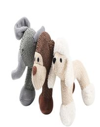 Dog Chew Toys Pet Stuffed monkey sheep elephant Plush Puppy Squeaky Dog Toy for Small and Medium Dogs k08219981715