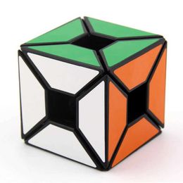 Magic Cubes LanLan Hollow Magic Cube Megaminxeds Speed Puzzle Christmas Gift Ideas Kids Cubo Toys For Children Y240518