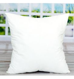4545cm Sublimation Square Pillowcases 2020 DIY White Pillowcase Cover for Heat Transfer Sofa Cases Blank Throw Pillow8151668