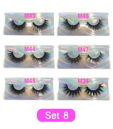 30pairs Mink Eyelashes Bulk Moonlass Natural Soft 3D Mink Lashes Whole False Eyelash Cruel Make Up Mink Eyelash7942559