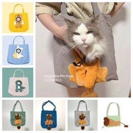 Cat Carriers Lion And Bag Cute Design Dog Handbag Portable Breathable With Safety Zipper Soft Pet Carrying Strap For Travel