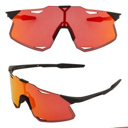 Outdoor Eyewear 100 Percent Polarised Bicycle Glasses For Biking Dust Cycling Uv400 Sunglasses Vision Sports Goggles Drop Delivery Out Dholi