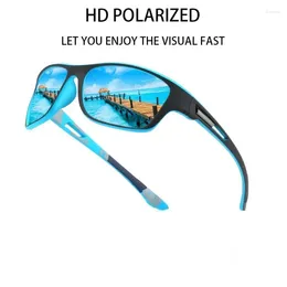 Outdoor Eyewear Uv400 High Definition Polarised Fishing Sunglasses Men's Driving Shades Male Sun Glasses Hiking Classic