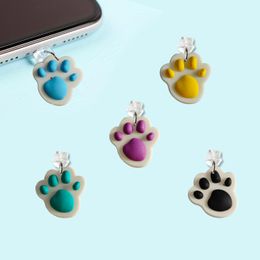 Jewelry Claw Cartoon Shaped Phone Dust Plug Anti Compatible With Cell Charm For Type-C New Usb Charging Port Kawaii Anti-Dust Plugs Otctg