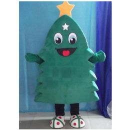 Halloween Christmas Tree Mascot Costume Top Quality Cartoon Anime theme character Carnival Unisex Adults Outfit Christmas Birthday Party Dress