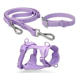 PVC Dog Leash And Collar Pet Lead Leash Strong Heavy Duty Waterproof Rubber PVC Coated Fashion Dog Leash for Medium Large Dogs 2209246587