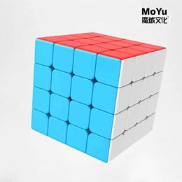 Magic Cubes MoYu 4x4 Meilong 4x4x4 Magic Cube Speed Cube Magic Puzzle Accessible Magic Cube Moyu Childrens Cube Toys Y240518