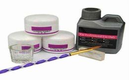 7 Pcsset Acrylic Powder Acrylic Nail Kit Crystal Polymer Acrylic For Set For Manicure Need Uv Lamp Nail Art Brush309r15992272159201