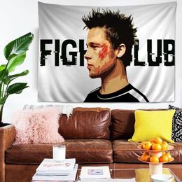 Tapestries Fight Club Movie Anime Tapestry Buddha Wall Decoration Witchcraft Bohemian Hippie Hanging Sheets