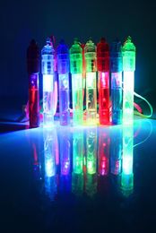LED Light Up Whistle Colourful Luminous Noise Maker Kids Toys Birthday Party Novelty Props Christmas Party SuppliesT2I54411916021