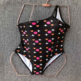 Luxury Printed Designer Bikinis Swimwear Sexy One Piece Swimsuits Womens Beach Underwear Padded Swimwear Suits #400