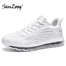 Casual Shoes Men White Fashion Sneakers Sports Running Trend 2024 Jogging Trainers Spring Summer Breathable Big Size 47 48 Drop