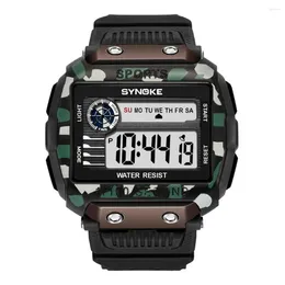 Wristwatches Digital Sports Watch Waterproof Multipurpose Wrist Watches Alarm Stopwatch Household Outdoor Gift Sporting