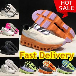 Designer Running Shoe Lightweight Lace-up Platform Diverse Colour white Blue pink schemes Outdoor Women Man Sneakers Trainer Wear resistant shoes