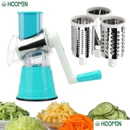 Fruit & Vegetable Tools Mtifunctional Cutter Carrot Slicer Potato Peeler Fast Manual Dicing Hine Kitchen Drop Delivery Home Garden Kit Dhdvt