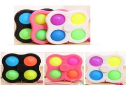 Silicone Finger Bubble Pioneer Kids Adults Keychain Toys Fingertip Top 2 In 1 Rodent Control Anxiety Stress Reliever Toy hH43B9803590