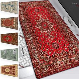 Carpets Persian Style Mouse Pads Computer Keyboard Desk Mats Office PC Accessories Girl's Soft Tables Mat E-sports Gamer Large Mousepad
