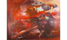 Impressionist art Figure oil paintings Tango Argentino Willem Haenraets canvas reproduction handpainted Modern Dancing artwork fo3779326