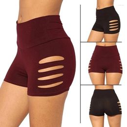 Active Shorts Women Thin Fitness Casual High Waist Fashion Yoga Summer Slim Knee-Length Bottoms Black Sport Streetwear