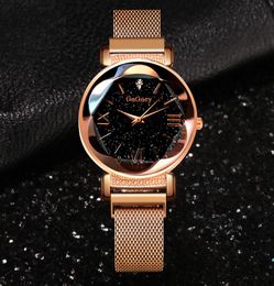 2019 Ladies Wrist Watch Starry Sky Magnetic Women Watch Luxury Rose Gold Bracelet Watches For Women Relogio Feminino Reloj Mujer2953641