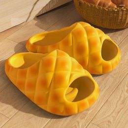 Slippers Summer Bread Women Cute Ladies Home Shoes Comfortable And Soft Funny Woman Platform Designer Slides 2024