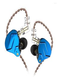 Headphones Earphones ZSN Pro Hanging In Ear Monitor Metal Technology Hifi Bass Earbuds Sport Noise Cancelling Headset Gamer CCA2146447