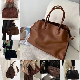 The Row Designer bag suede Bags Luxury handles womens leather Handbags Penholder Bag Reverse 90s Fashion Shoulder Bags luggage bag