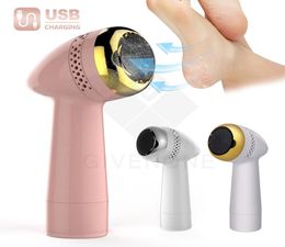 New Electric Foot Files Vacuum Pedicure Tools Dead Skin Callus Remover USB Foot Grinde Absorbing Machine Portable Foot Care Tool8323600