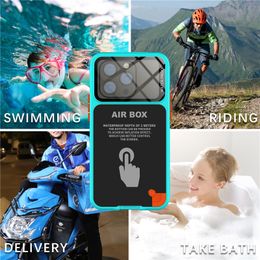 IP68 Waterproof Armour Phone Case for iPhone 16 15 14 13 12 Pro 5G Outdoor Sports Crossbody Snowproof Full Protective Heavy Duty Rugged Hybrid Swimming Shell