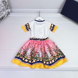 Women's T-shirt Colourful Summer Skirt Shipping Top Bamboo Silk Cotton Fabric Soft Comfortable Pink Half Skirt