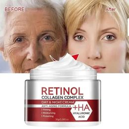 Retinol Wrinkle Removing Cream Lifting Anti Aging Firming Fade Fine Lines Whitening Brightening Moisturizing Skin Care Cosmetic 240515