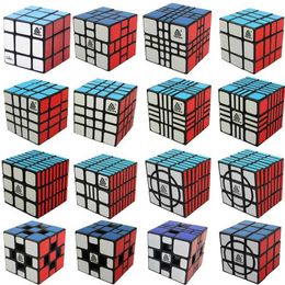 Magic cube s 3x3 4x4 Mixed Yuan Puzzle Speed Professional Puzzle Magico Antistress Fidget Toys 4x4 Y240518