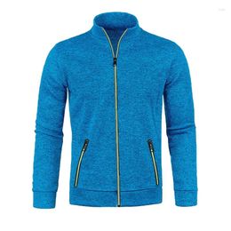 Men's Jackets Winter Fleece Turtleneck Swewatshirts Coat Zipper Warm Pullover Quality Male Slim Knitted Wool Sweaters