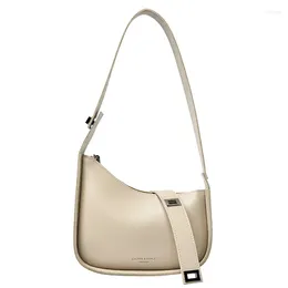 Shoulder Bags Fashion Solid Saddle Shape High Quality Women Bag Purses And Handbags Luxury Designer Handbag For Sac Femme