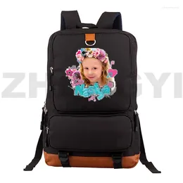 Backpack Russia Like Nastya Oxford Women Canvas Bags Large Capacity Laptop Backpacks Children Cartoon Fancy High School
