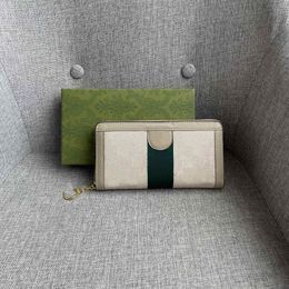 Hand Wallet 2022 Ladies Long Wallets Ophidia Collection Coin Purse Luxury Unisex Clutch Bag Men Credit Card Holder Letter Print Design 262Q