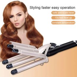 Professional Unisex Hair Curler Corn Perm Splint Styling Curling Iron Wave Board Crimper Plate Flat 240515