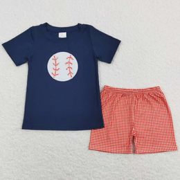 Clothing Sets Kids Designer Clothes Boys Shorts Baseball Cute Baby Spring Summer Outfits Wholesale Children