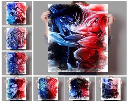 Paintings Attack On Titan Decoration Mural Japanese Anime Colour Poster Canvas Painting And Kids Room Wall Art Prints For Modern Ho3558703