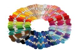 50Pcs100Pcs Random Colour Cross Stitch Cotton Embroidery Thread Floss Sewing Skeins Craft E2shopping9977011