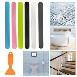 Bath Mats 1 Set Anti-slip Strip Practical Long Lasting Wear-resistant Daily Use Bathtub Skid Bathroom Non-slip Sticker