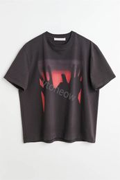 Men's Tees Paris best Shirts Y/Project short sleeve Y2k Sneaker Match Sail Astroworld 100% Cotton Graphic Scotts t shirt Men's T Shirt paris tops