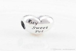 Pet charms 925 silver fits style bracelets My Sweet Paw Print 791262 H94602065