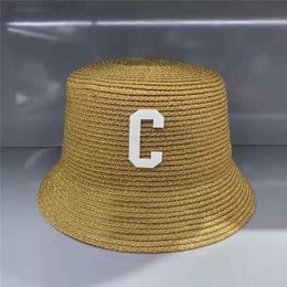 Wide Brim Hats Bucket Hats Vacation Straw Hats Stylish Luxury Designer Caps Mens Womens Bucket Hat Windbreak Cap Letter Outdoor Sunhat Classic High Quality