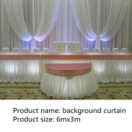 Party Decoration 10 Feet X 20 Feet3mX6m Wedding Stage Backdrop Stand Curtain For Curtains